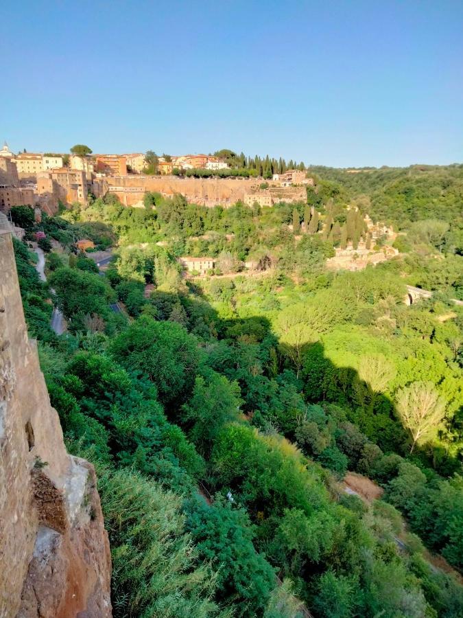 Vista Sulla Vallata Pitigliano Exterior foto